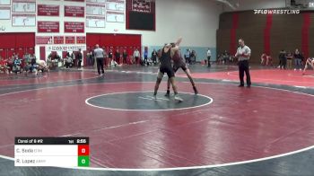 133 lbs Consi Of 8 #2 - Cameron Soda, Edinboro vs Raymond Lopez, Army Prep