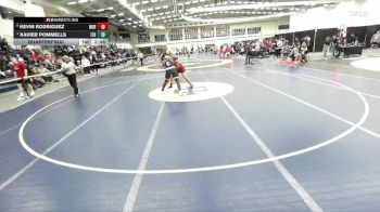 197 lbs Quarterfinal - Xavier Pommells, Ithaca vs Kevin Rodriguez, Norwich