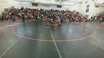 89-94 lbs Round 1 - Fisher Fulton, Powell Middle School vs Vincent Ramirez, Worland Middle School