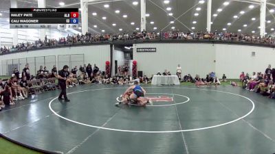 155 lbs Haley Pate, Alabama Blue vs Cali Wagoner, Kansas