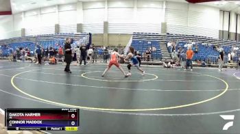 83 lbs Cons. Semi - Dakota Harmer, MI vs Connor Maddox, IN