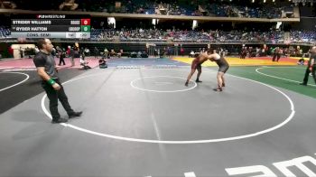 5A 285 lbs Cons. Semi - Ryder Hatton, Lubbock Cooper vs Strider Williams, Leander Rouse