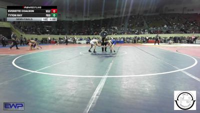 92 lbs Semifinal - Everette Coalson, Weatherford vs Tyton Ray, Prodigy Elite Wrestling