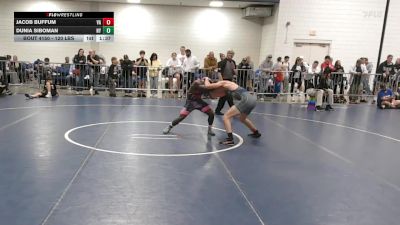 120 lbs Round Of 64 - Jacob Buffum, VA vs Dunia Siboman, NY