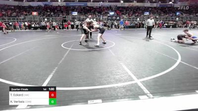 150 lbs Quarterfinal - Trent Eckard, CIWC Team Intensity vs Knox Verbais, Combative Sports Athletic Center