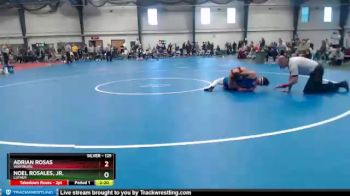 125 lbs Champ. Round 2 - Adrian Rosas, Wartburg vs Noel Rosales, Jr., Luther