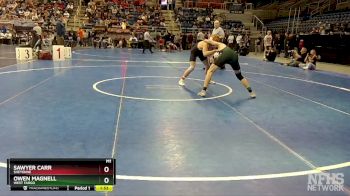 152 lbs Quarterfinal - Sawyer Carr, Sheyenne vs Owen Magnell, West Fargo