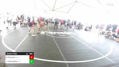 150 lbs Quarterfinal - Brandon Buzzard, Friendly Hills WC vs Jacob Hernandez, Riverside Rascals