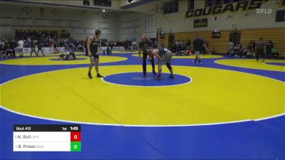 147 lbs Round Of 16 - Noah Bull, Layton (UT) vs Braden Priest, Bakersfield