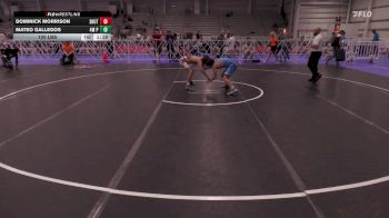 120 lbs Consi Of 4 - Dominick Morrison, Team Shutt vs Mateo Gallegos, 4M Power