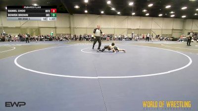 49 lbs Rr Rnd 1 - Daniel Choo, Untouchables 9U vs Bowen Brown, Shelton Wrestling Academy 9U