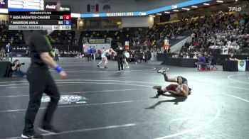 103 lbs Cons. Round 3 - Madison Avila, North Central College vs Jada Badayos-Chaves, Gannon University