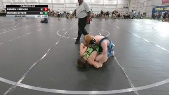 110 lbs Semifinal - Jackson Snyder, Beastmode vs Andrew Uszenski, Valley Central