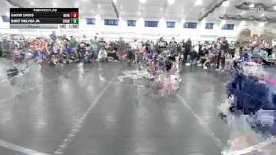 76 lbs Round Robin 1 - Gavin Davis, Donahue W.A-EL vs Bret Relyea Jr., Brawler Elite-EL