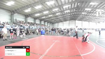 137 lbs Quarterfinal - Johnny Venegas, EP Enforcers vs Zackery Hainer, Valley Bad Boys