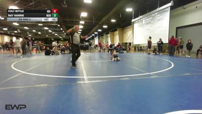 40-45 lbs Rr Rnd 4 - Colt Bittle, Ada Youth Wrestling vs Ray Harris, Husky Wrestling Club