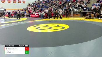 106 lbs Cons. Round 6 - Lincoln Rohr, Massillon Perry vs Colin Broxterman, Elder