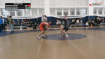 125 lbs Quarterfinal - Marcello Milani, Cornell vs Vincent Kilkeary, Ohio State