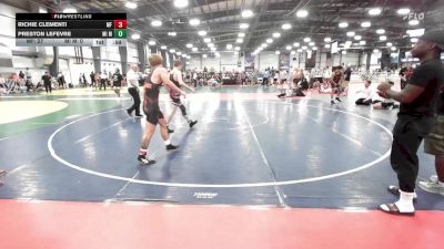 138 lbs Round Of 32 - Richie Clementi, MF Dynasty vs Preston LeFevre, MI MAFIA (COBRA MAFIA)