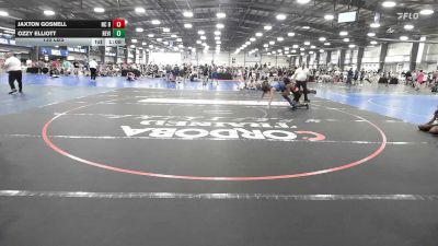 135 lbs Rr Rnd 1 - Jaxton Gosnell, NC Blue - MS vs Ozzy Elliott, Revival Riddlers - MS