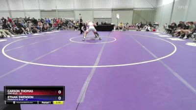 190 lbs Placement Matches (16 Team) - Carson Thomas, Ohio Blue vs Ethan Swenson, Minnesota Blue