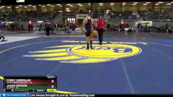 220 lbs Round 1 (4 Team) - Kyle Rice, 3A Amity vs Rhyne Nelson, 3A Willamina/Falls City