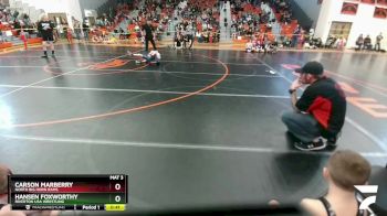 56-59 lbs Quarterfinal - Hansen Foxworthy, Riverton USA Wrestling vs Carson Marberry, North Big Horn Rams