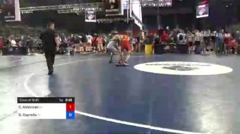 120 lbs Consi Of 16 #1 - Cael Alderman, Kansas vs Gavin Caprella, Ohio