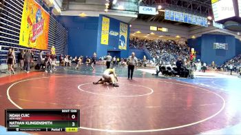 138 lbs Cons. Round 2 - Nathan Klingensmith, Norwin vs Noah Cuic, New Kent