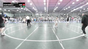 60 lbs Rr Rnd 2 - Caleb Nardella, The Hunt Wrestling Club Black vs Jackson Claycomb, Revival Black