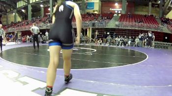 140 lbs Round 2 (6 Team) - Ciara Navarrete, Grand Island JV vs Madelyn Ritchie, Papillion-La Vista South