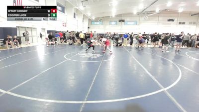 120 lbs Consi Of 8 #1 - Wyatt Cooley, WV vs Cooper Luck, OH