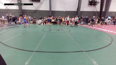 14U Boys Festival FS FS - 92 lbs Cons. Round 2 - Joel Vela, Askeo International Mat Club vs Peyton Thomas, Thunder Mountain Wrestling Club