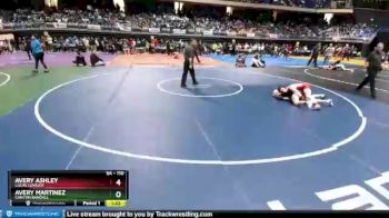 5A - 110 lbs Semifinal - Avery Ashley, Lucas Lovejoy vs Avery Martinez, Canyon Randall