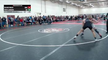 139 lbs Champ. Round 2 - Blake Mead, Minneota vs Nick Larson, LeSueur-Henderson