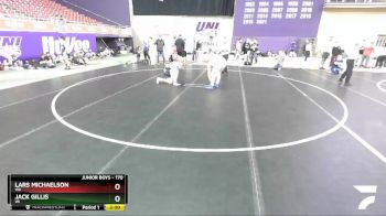 170 lbs Quarterfinal - Jack Gillis, WI vs Lars Michaelson, WA