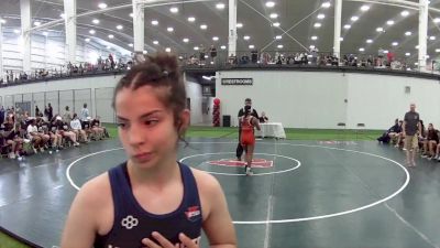 120 lbs Kaylee Vera, Ohio vs Ceci Rosas, Washington