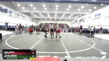 106 lbs Cons. Round 1 - Yair Varela, Loara HS vs Justin Asbury, Reign Wrestling Club