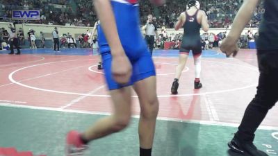 110 lbs Round Of 32 - Cash Weddle, Tuttle vs Trooper Lowrance, Deer Creek