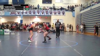 110 lbs Cons. Round 4 - Alize Crystal, Minico vs Allison LeBlanc, Powell High School