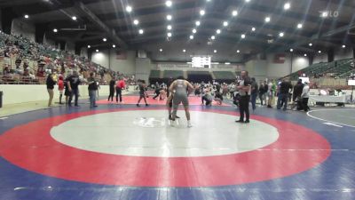 210 lbs Consolation - Jake Watson, Gilmer Bobcat Wrestling vs Carlos Reyes, East Forsyth Jr Bronco Wrestling Club