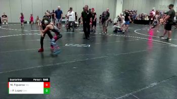 63 lbs Quarterfinal - Parker Lopez, Canes Wrestling Club vs Markus Figueroa, Top Brother USA