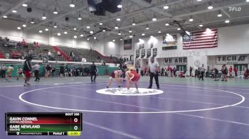 144 lbs Semifinal - Gavin Connel, Scecina Memorial vs Gabe Newland, Kokomo