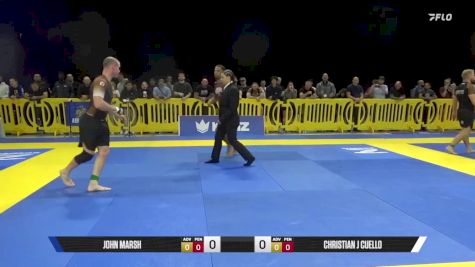 Christian J Cuello vs John Marsh 2025 Pan IBJJF Jiu-Jitsu No-Gi Championship