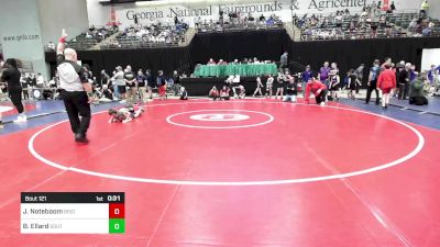 79 lbs Semifinal - Joseph Noteboom, Bison Takedown Wrestling Club vs Briggs Ellard, South Forsyth WAR Wrestling Club