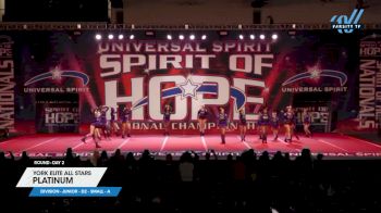 York Elite All Stars - Platinum [2024 L2 Junior - D2 - Small - A Day 2] 2024 Spirit of Hope Grand Nationals