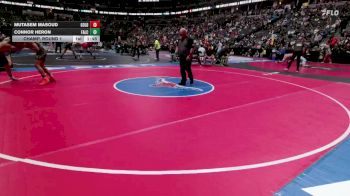 157-4A Champ. Round 1 - Connor Heron, Falcon vs Mutasem Masoud, Golden