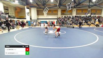 113 lbs Round Of 32 - Juan Garcia, St Joseph vs Garrett Levesque, RHAM