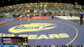 184 lbs Round 2 (4 Team) - Caleb Dalke, South Medford vs Ian Morris, McMinnville