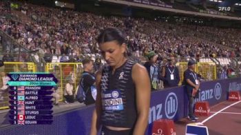 Julien Alfred PUTS ON A SHOW in 200m in Brussels | 2026 Diamond League Final